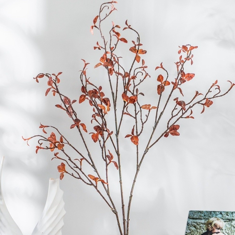 Branch Curly Willow - リアルタッチ人工柳の枯れ枝カールツイグ花瓶用装飾品人工緑の茎プラスチック製の緑の植物フェイク枯れ枝