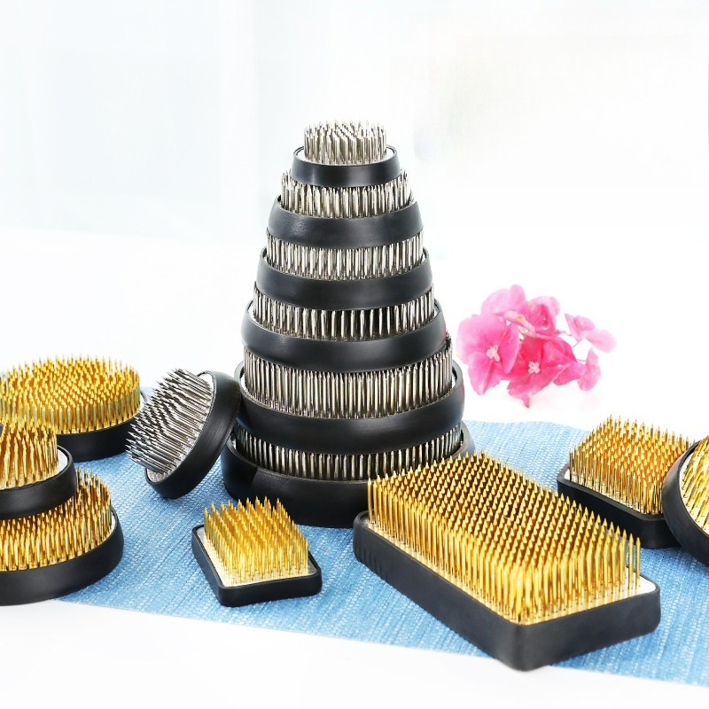 ステンレス製の生け花用ケンザン、日本のスタイルの金属製ピンホ - The Florist Supply のレビューと価格