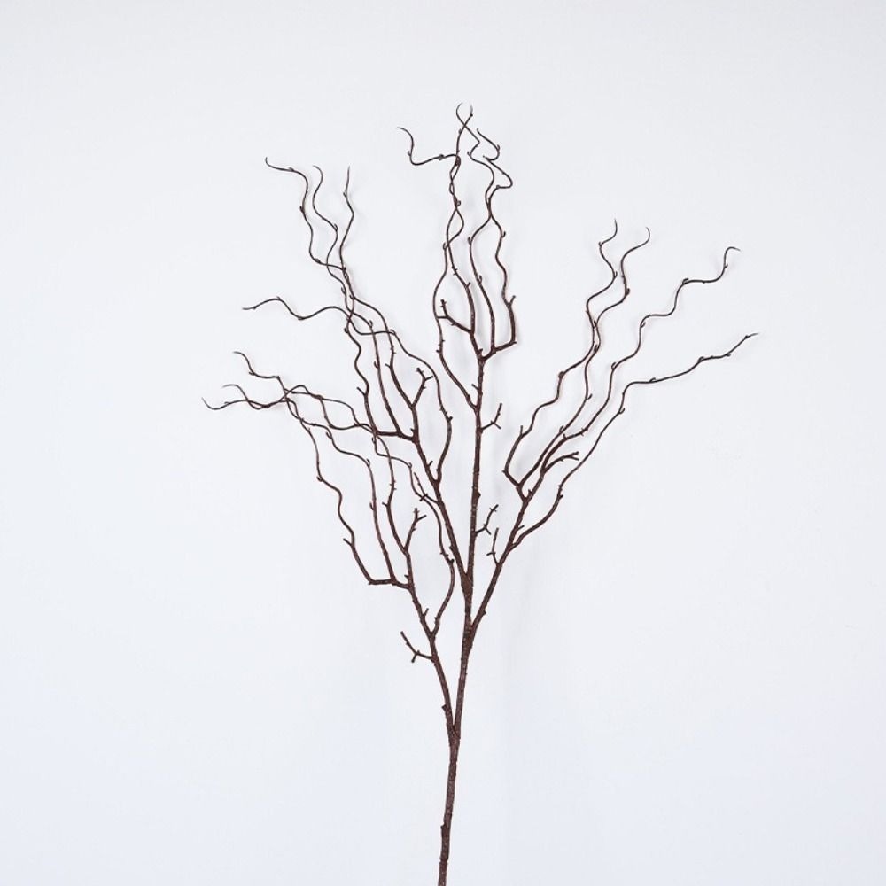 120cmの長さの人工柳の枝、4股の柔らかい質感の人工小枝、 - Branch Curly Willow のレビューと価格