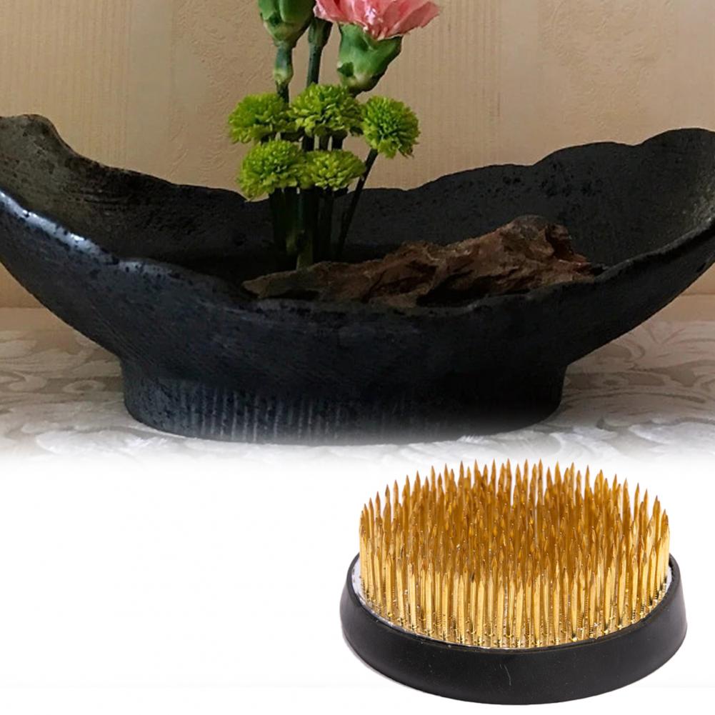 キッチン用フラワーサポートホルダー、便利なポータブルフロッグ - Flower Frog Pin のレビューと価格