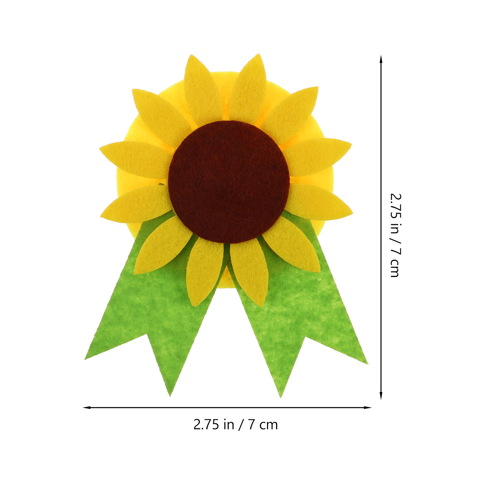 1セット ブローチキット DIY 花ブローチ製作キット 不織 - Flower Supplies のレビューと価格