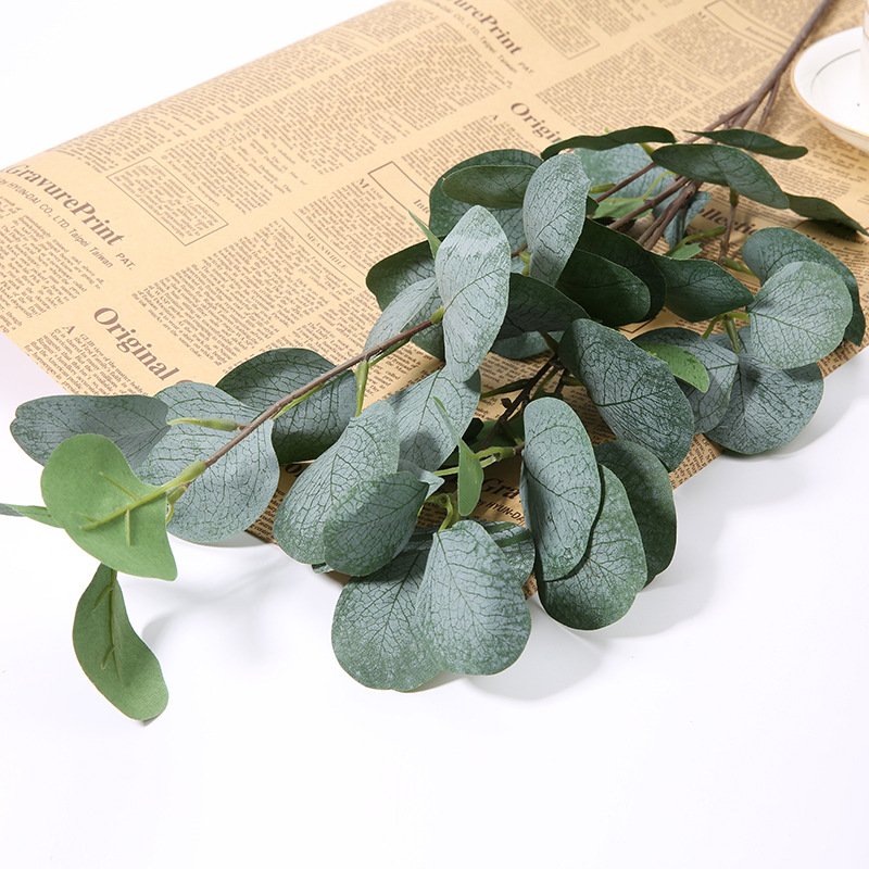 1 個人工ユーカリリンゴの葉の枝春秋フェイクグリーンステム  - Eucalyptus Preserved のレビューと価格